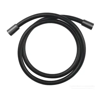 Шланг Gessi Technical Accessories, Сromalux с коническим соединением, цвет Black Metal Brushed PVD