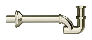 Сифон для раковины Gessi Technical Accessories, бутылочный, цвет Nickel PVD