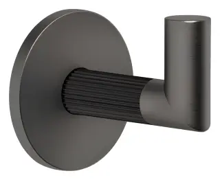 Крючок Gessi Ingranaggio, настенный, цвет Black Metal Brushed PVD