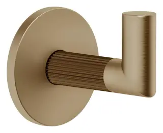 Крючок Gessi Ingranaggio, настенный, цвет Warm Bronze Brushed PVD