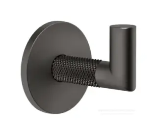 Крючок Gessi Anello настенный, цвет Black Metal Brushed PVD