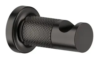 Крючок Gessi Inciso, ⌀26х69 мм, настенный, цвет Black Metal Brushed PVD