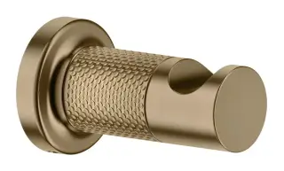 Крючок Gessi Inciso ⌀26х69 мм, настенный, цвет Warm Bronze Brushed PVD