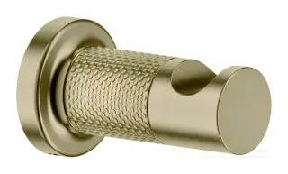 Крючок Gessi Inciso ⌀26х69 мм, настенный, цвет Brass Brushed PVD