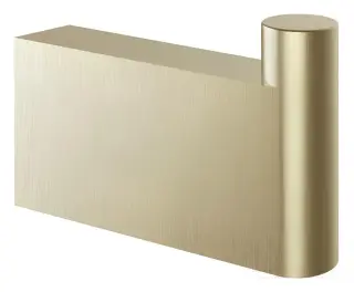 Крючок Gessi Origini, настенный, h46х75 мм, цвет Brass Br. PVD