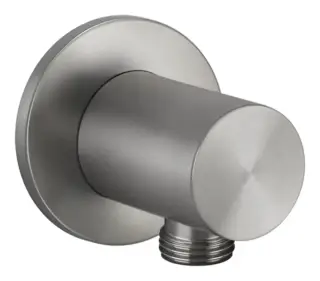 Шланговое подсоединение Gessi316, цвет Steel Brushed