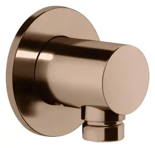 Шланговое подсоединение для душа Gessi Anello, настенное, цвет Copper PVD