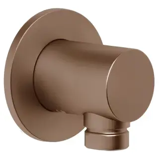 Шланговое подсоединение для душа Gessi Anello, настенное, цвет Copper Brushed PVD