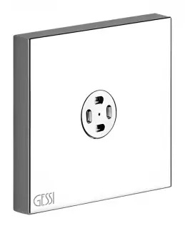 Боковая форсунка Gessi Body Jets, с распылителем Quadro, цвет хром