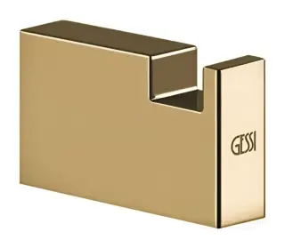 Крючок Gessi, настенный, для халатов и полотенец, цвет Brushed Brass PVD