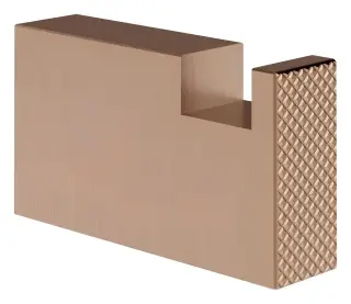 Крючок Gessi Inverso, 35hх15x60 мм, настенный, цвет Copper Brushed PVD