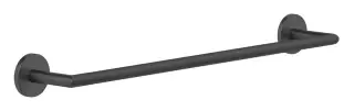 Полотенцедержатель Gessi Tondo, 450 мм, настенный, цвет Matte Black