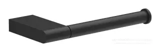 Бумагодержатель Gessi Origini, вертикальная/горизонтальная установка, цвет Matte Black