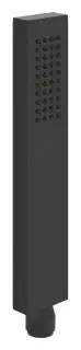 Ручная лейка Gessi Rettangolo К, с защитой от известкового налёта, цвет Matte Black