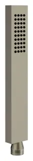 Ручная лейка Gessi Rettangolo К, с защитой от известкового налёта, цвет Finox Brushed Nickel