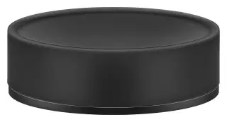 Мыльница Gessi Inciso ⌀115 мм, настольная, цвет Matte Black