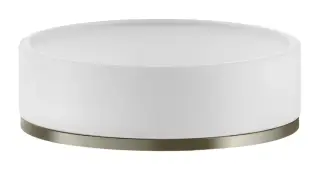 Мыльница Gessi Ventaglio Accessories, настольная, Ø115 мм, цвет Finox Brushed Nickel