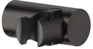 Держатель для душевой лейки Gessi Inciso, поворотный, цвет Black Metal Brushed PVD