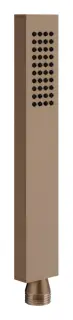 Ручная лейка Gessi Rettangolo, с защитой от известкового налёта, цвет Copper Brushed PVD
