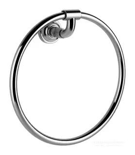 Полотенцедержатель кольцевой Gessi Venti20, ⌀222 мм, настенный, цвет Chrome