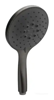 Ручная лейка Gessi Тechnical Accessories Ø130 мм, с функцией массажа, цвет Black Metal Brushed PVD