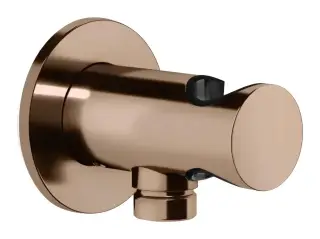 Шланговое подсоединение Gessi, с держателем лейки, цвет Copper PVD