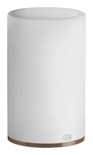 Стакан Gessi 316, настольный, ⌀75 мм, цвет Copper Brushed PVD