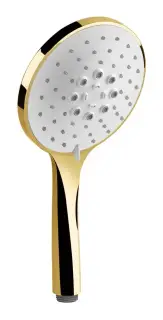 Ручная лейка Gessi Technical Аccessories Ø130 мм, с функцией массажа, цвет Gold PVD