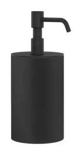 Дозатор Gessi Rilievo, ⌀75хh194 мм, настольный, цвет Matte Black