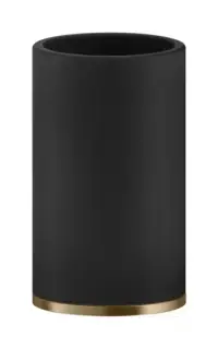 Cтакан Gessi Origini Accessories, настольный, ⌀75х127 мм, цвет Black/Warm Bronze Brushed PVD