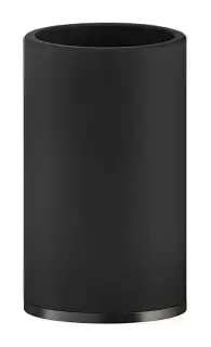 Cтакан Gessi Origini Accessories, настольный, Ø75х127 мм, цвет Black Metal PVD