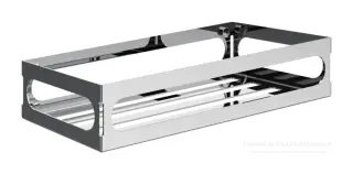 Полка Gessi Rilievo, настенная, цвет Chrome
