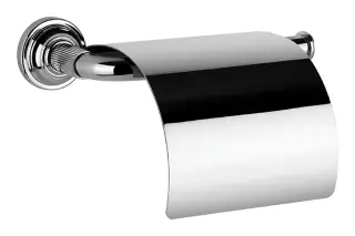 Бумагодержатель Gessi Venti20, с крышкой, цвет Chrome