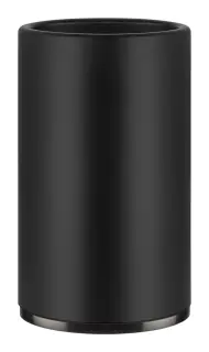 Стакан Gessi Inciso ⌀75хh127 мм, настольный, цвет Black Metal Brushed