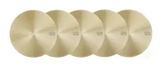 Набор вставок Gessi Origini, из 5 штук, цвет Brushed Brass PVD