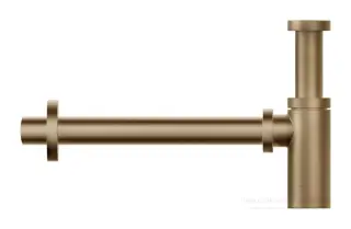 Cифон для раковины Gessi Technical Accessories, цвет Warm Bronze Brushed PVD
