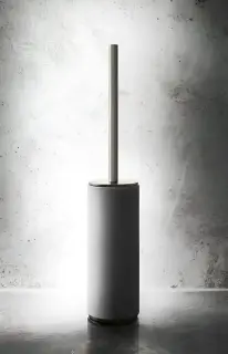 Ёршик Gessi316, напольный, цвет White/Steel Brushed