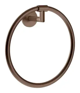 Полотенцедержатель Gessi Ingranaggio, настенный, кольцевой ⌀222 мм, цвет Copper Brushed PVD