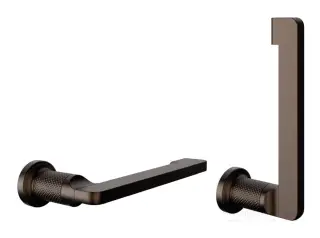 Бумагодержатель Gessi Inciso, настенный, цвет Dark Bronze