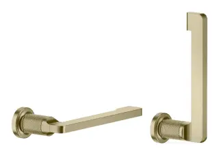 Бумагодержатель Gessi Inciso, настенный, цвет Brass Brushed PVD