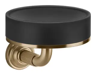 Мыльница Gessi Venti20, настенный, ⌀115x135 мм, цвет Warm Bronze Br. PVD