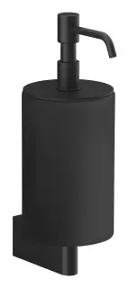 Дозатор для жидкого мыла Gessi Origini, настенный, черный композитный материал, цвет Matte Black