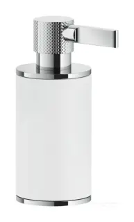 Дозатор Gessi Inciso, ø75х191 мм, настольный, цвет White/Chrome