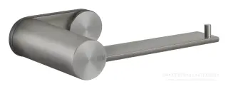 Бумагодержатель Gessi316, настенный, без крышки, цвет Steel Brushed