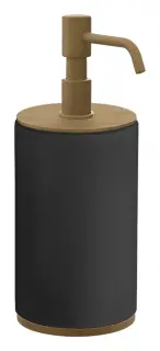 Дозатор для жидкого мыла Gessi Habito, настольный, ø75x97 мм, цвет Antique Brass