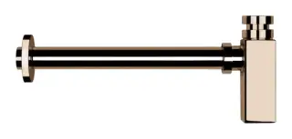Сифон Gessi Technical Accessories, квадратный, L-347 мм, цвет Copper PVD