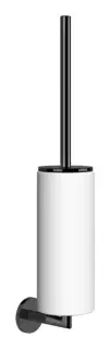 Ёршик Gessi Ingranaggio, настенный, цвет White/Black Metal PVD