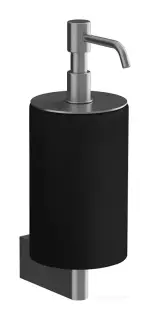 Дозатор Gessi Origini Accessories, настенный, ⌀75хh231 мм, цвет Black Metal Brushed PVD