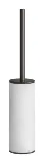 Ёршик Gessi 316, напольный, h424 мм, цвет White/Black Metal Brushed PVD