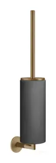 Ёршик Gessi Ingranaggio, настенный, цвет Black/Warm Bronze Brushed PVD